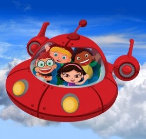 My life has been taken over by four animated children flying around alone and unsupervised in an unlicensed rocket. "We've got a mission!"