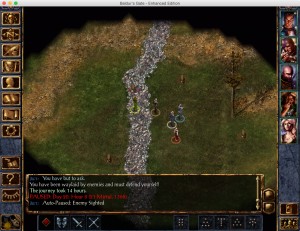 I get waylaid a lot.